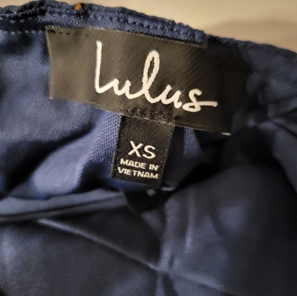 NWT LULUS XS Summer Wrap Dress Floral print open back - Picture 4 of 11